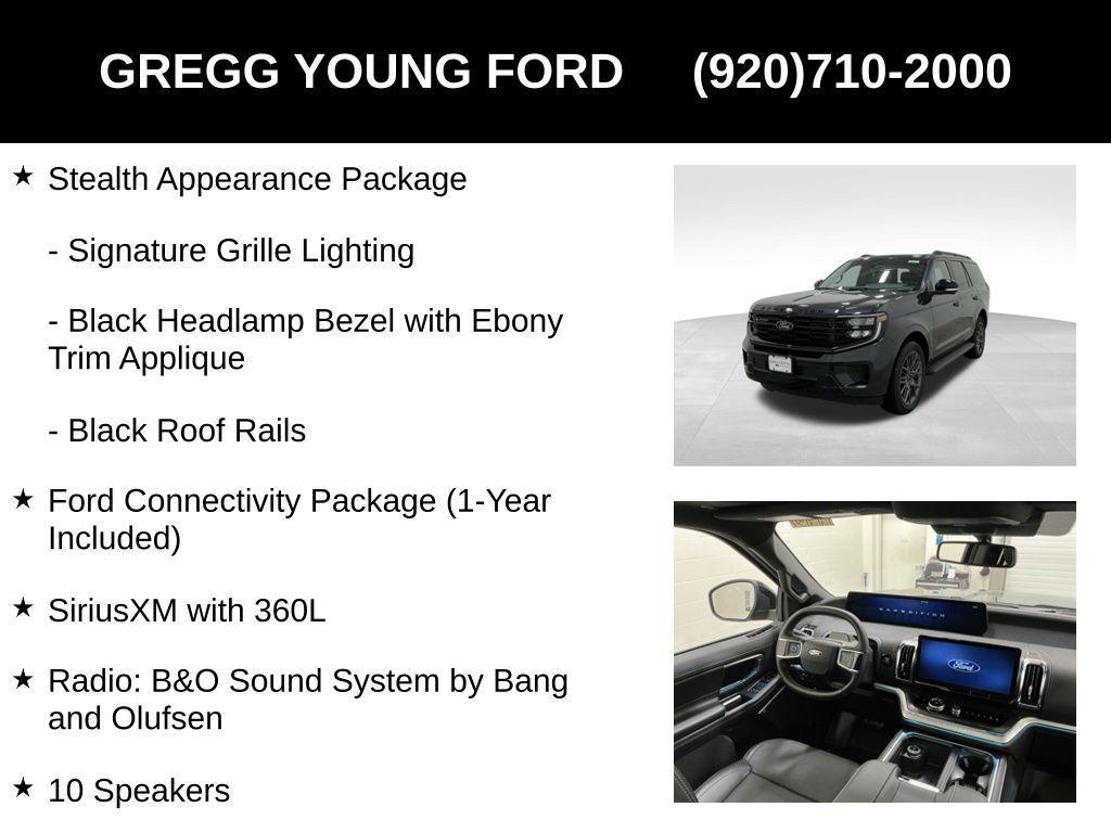 new 2026 Ford Expedition car, priced at $79,160