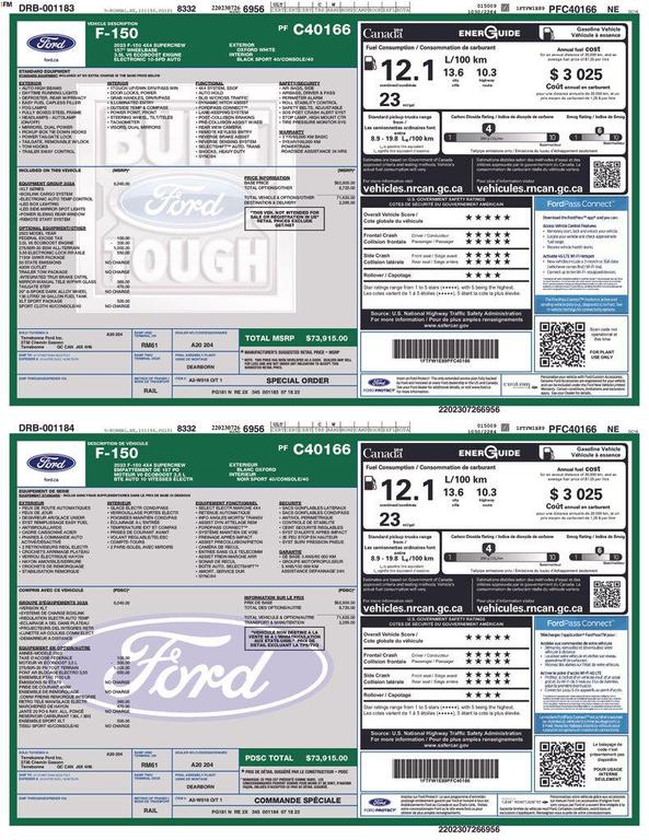 used 2023 Ford F-150 car, priced at $40,800