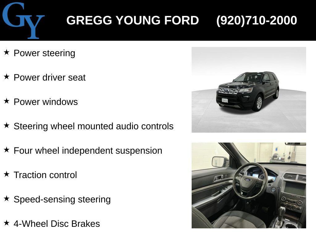 used 2019 Ford Explorer car, priced at $17,500