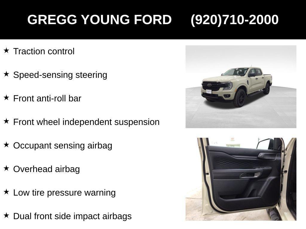 new 2025 Ford Ranger car, priced at $40,897