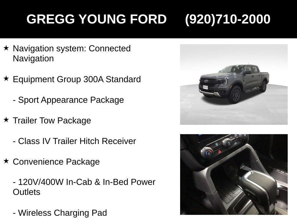 new 2025 Ford Ranger car, priced at $40,684