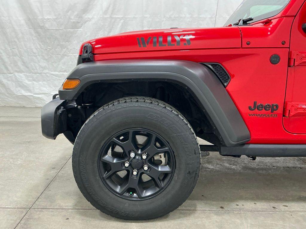 used 2021 Jeep Wrangler car, priced at $27,200