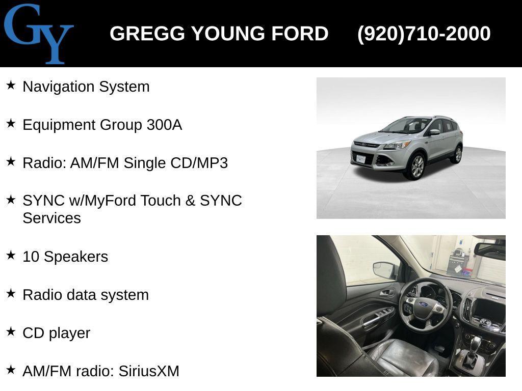 used 2015 Ford Escape car, priced at $10,500