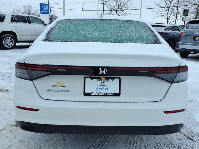 used 2024 Honda Accord car, priced at $23,000