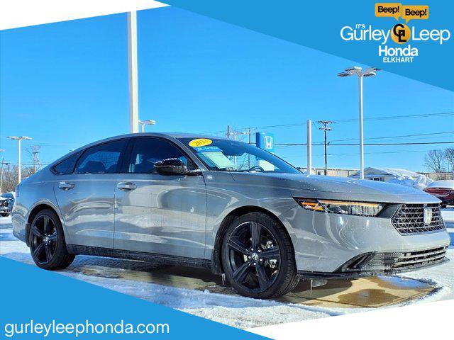 used 2023 Honda Accord Hybrid car, priced at $25,864