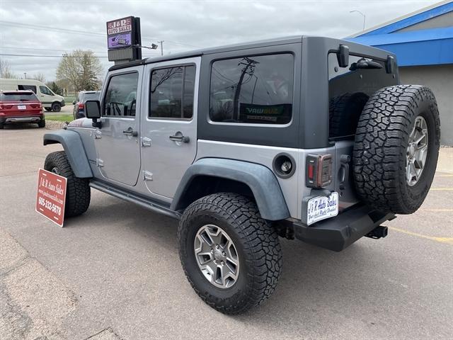 used 2015 Jeep Wrangler Unlimited car, priced at $18,995