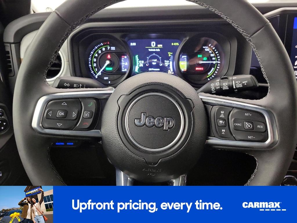 used 2025 Jeep Wrangler 4xe car, priced at $34,998