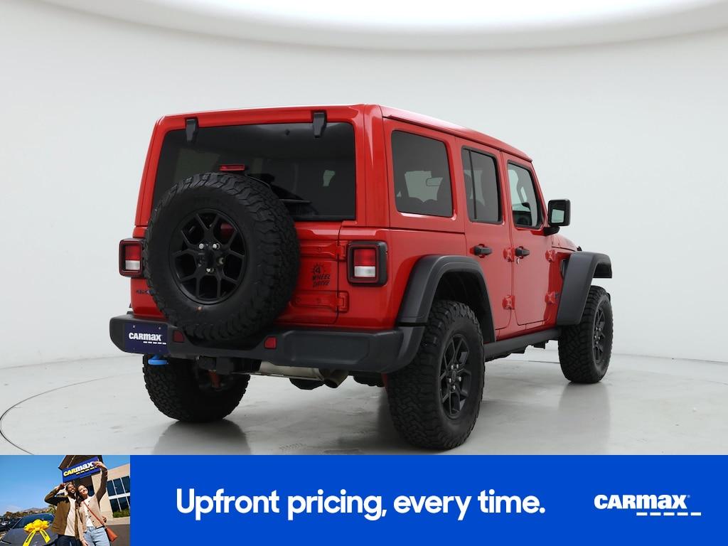 used 2024 Jeep Wrangler 4xe car, priced at $33,998