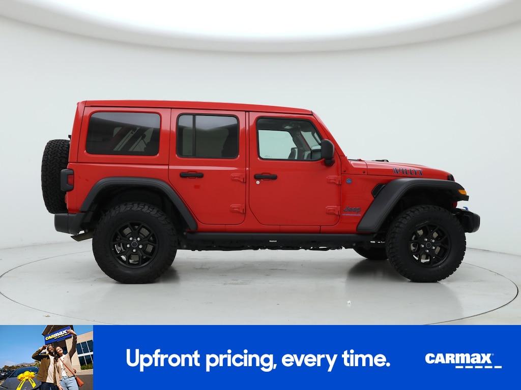 used 2024 Jeep Wrangler 4xe car, priced at $33,998
