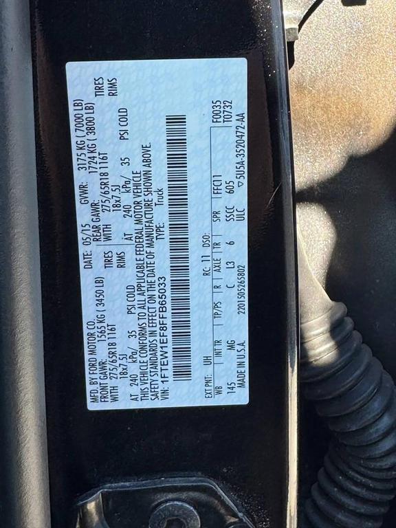 used 2015 Ford F-150 car, priced at $15,798