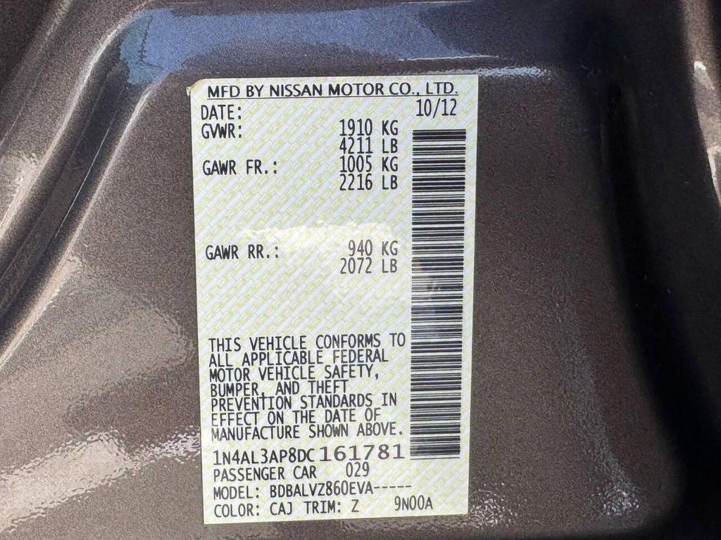 2013 Java Metallic Nissan Altima