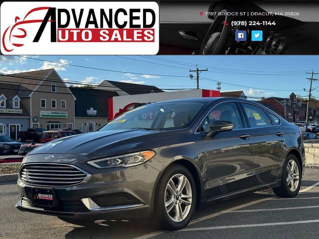 used 2018 Ford Fusion car, priced at $10,598