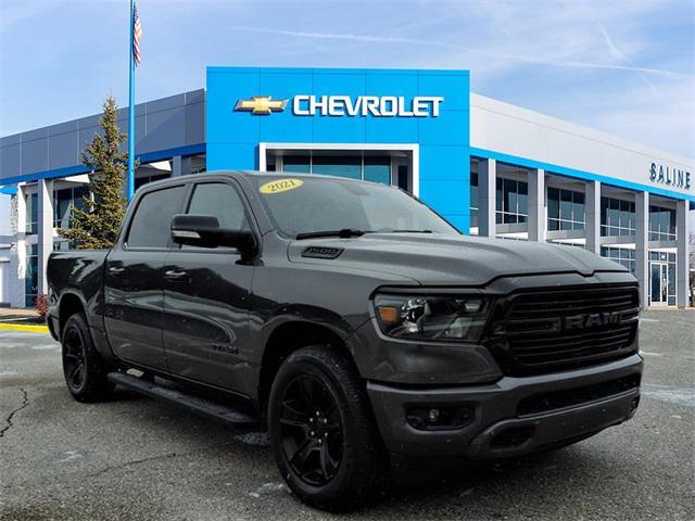 used 2021 Ram 1500 car, priced at $26,124