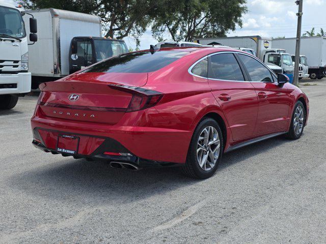 used 2021 Hyundai Sonata car, priced at $14,987