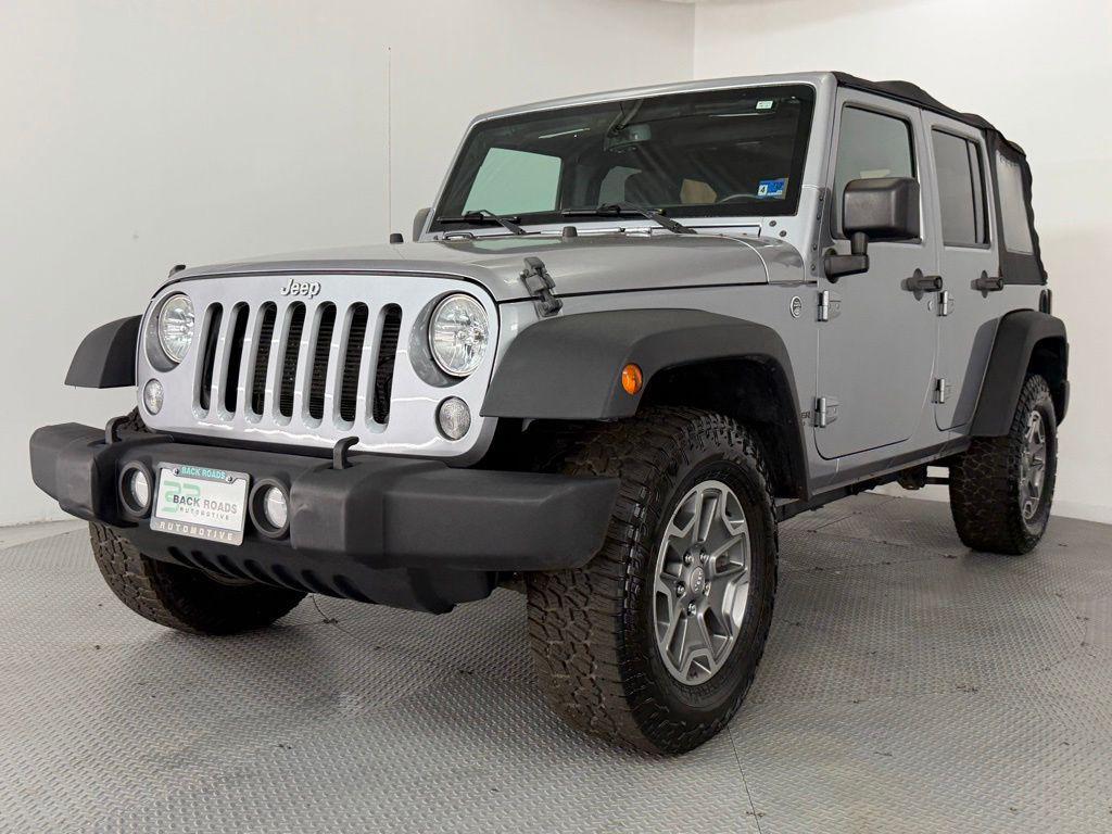 used 2015 Jeep Wrangler Unlimited car, priced at $17,500