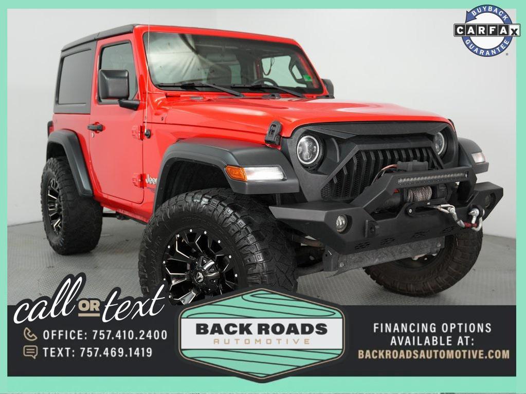 used 2019 Jeep Wrangler car, priced at $20,750