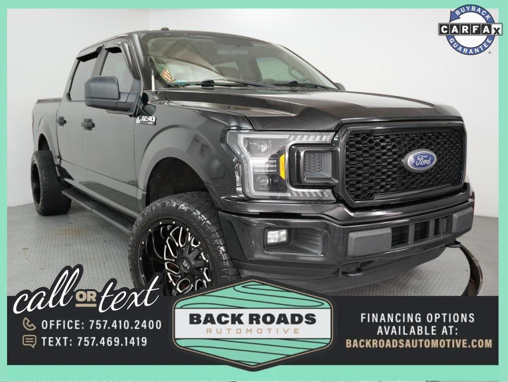 used 2018 Ford F-150 car, priced at $23,500