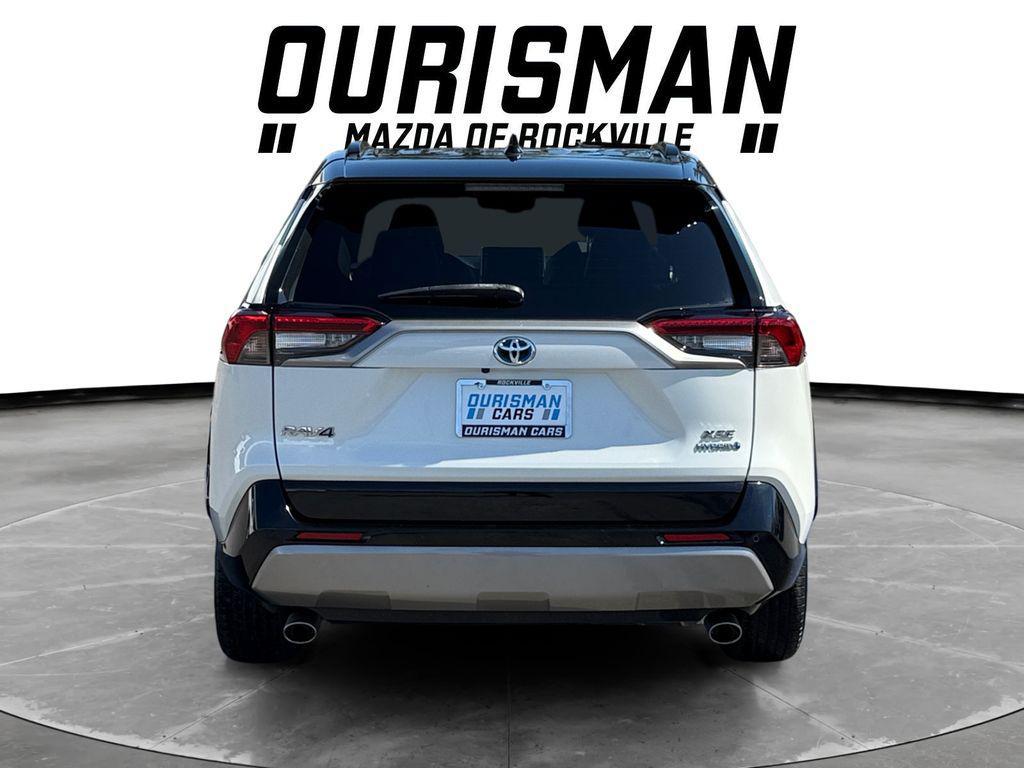 used 2022 Toyota RAV4 Hybrid car, priced at $34,500
