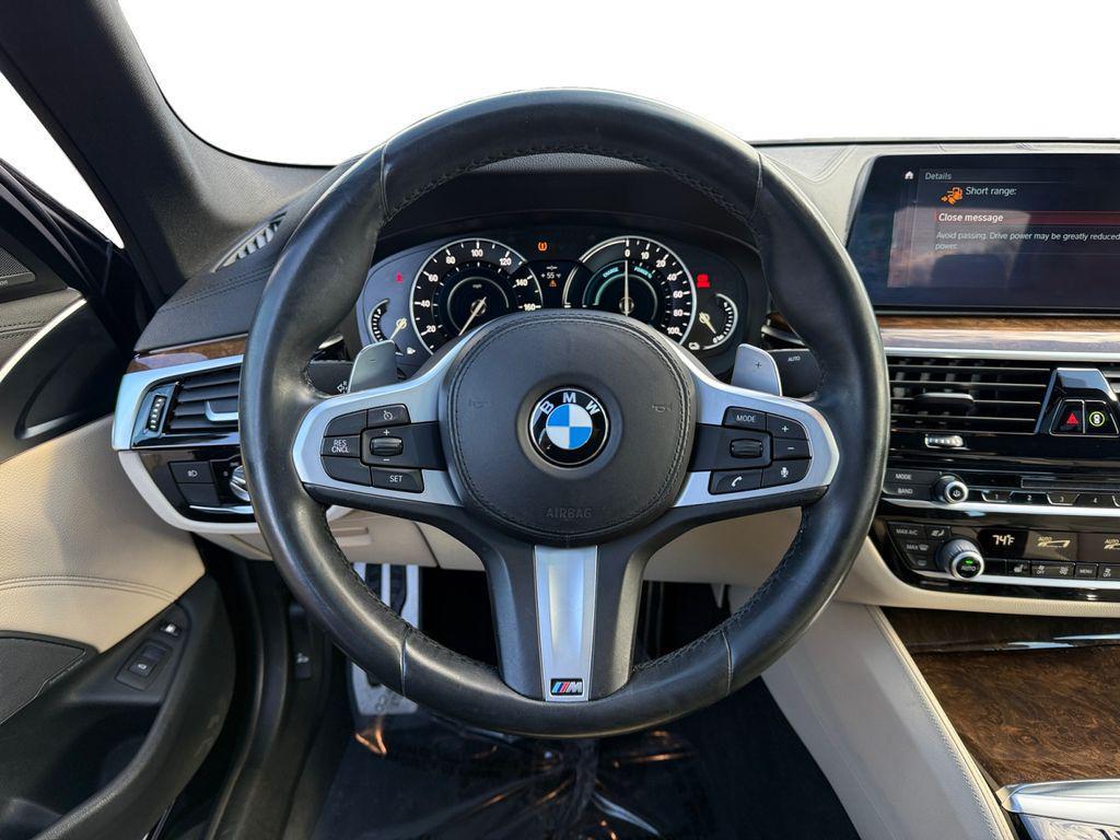 used 2018 BMW 530e car, priced at $18,000