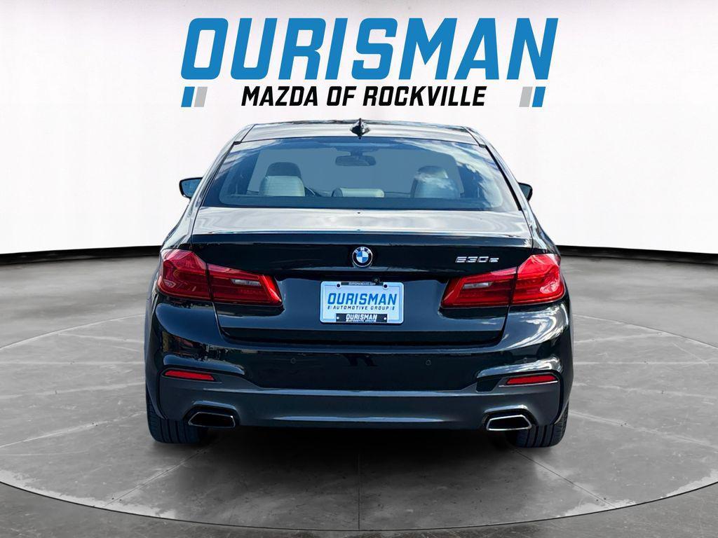 used 2018 BMW 530e car, priced at $18,000