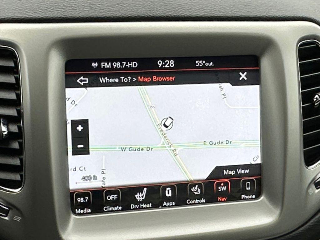 used 2020 Jeep Compass car, priced at $15,000