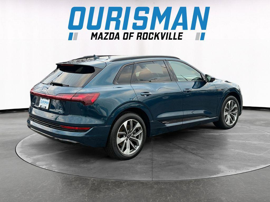 used 2021 Audi e-tron car, priced at $22,500