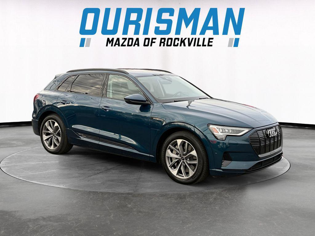 used 2021 Audi e-tron car, priced at $22,500