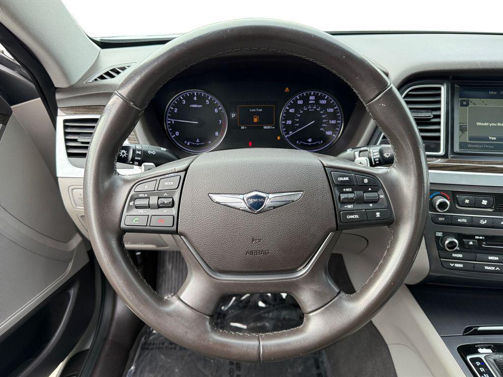 used 2017 Genesis G80 car, priced at $14,500