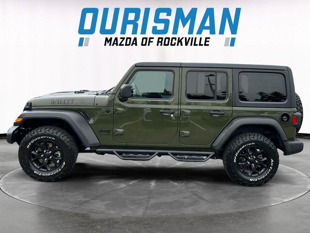used 2021 Jeep Wrangler Unlimited car, priced at $26,000
