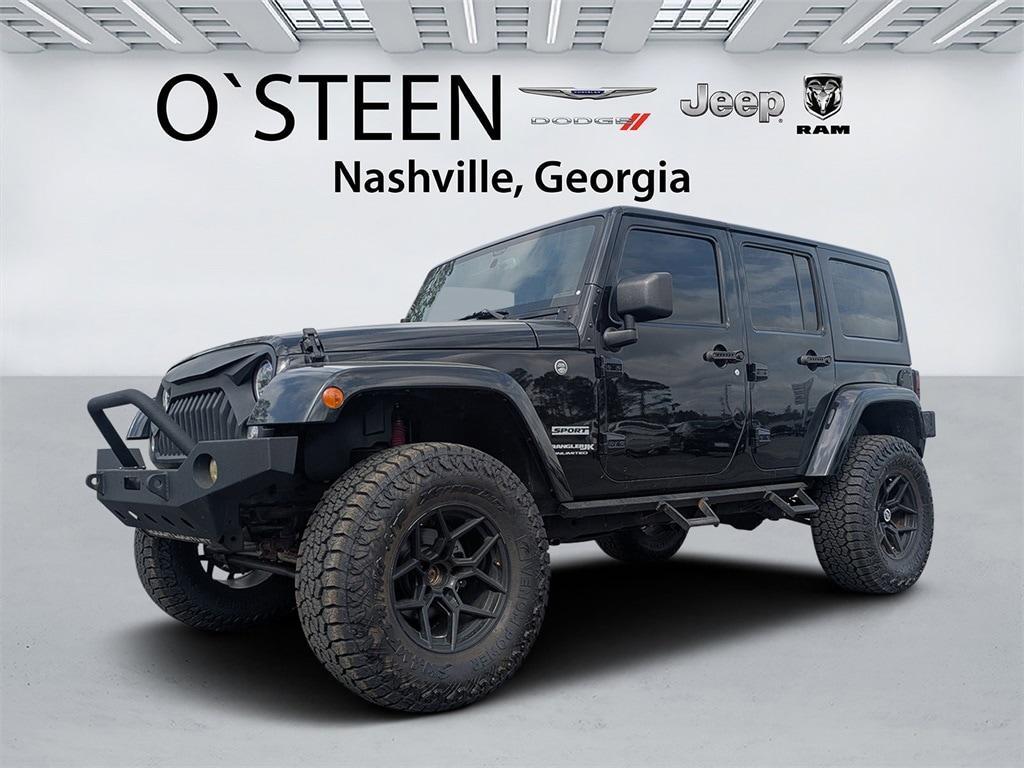 used 2018 Jeep Wrangler JK Unlimited car, priced at $20,995