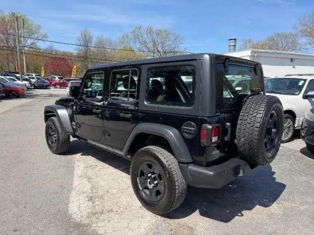 used 2020 Jeep Wrangler Unlimited car, priced at $22,710