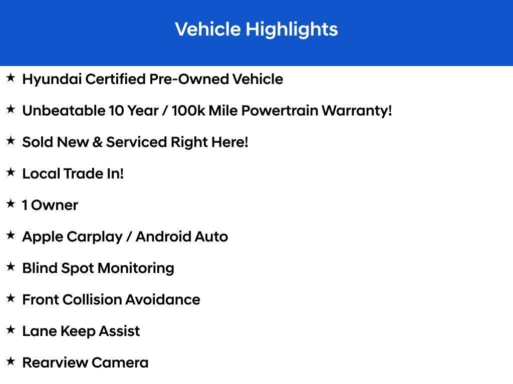 used 2023 Hyundai Kona car, priced at $17,994