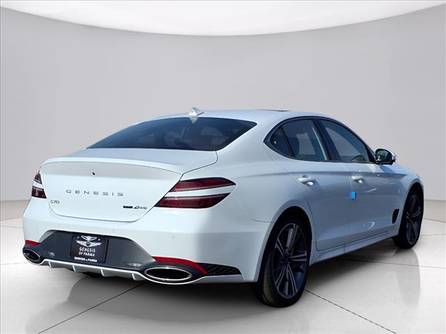 new 2025 Genesis G70 car, priced at $56,483