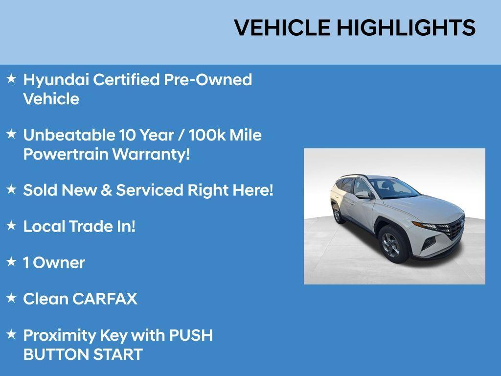used 2023 Hyundai Tucson car, priced at $23,585