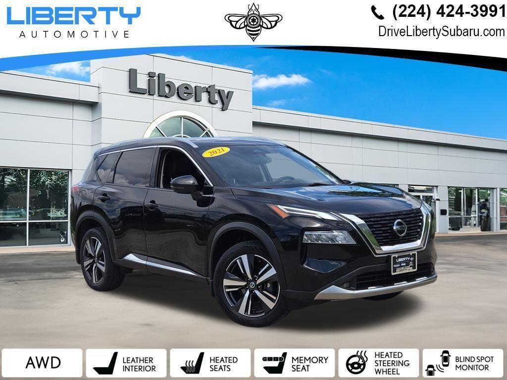 used 2021 Nissan Rogue car, priced at $21,324