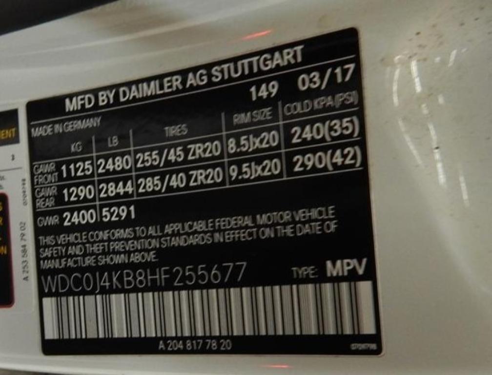 used 2017 Mercedes-Benz GLC 300 car, priced at $14,995