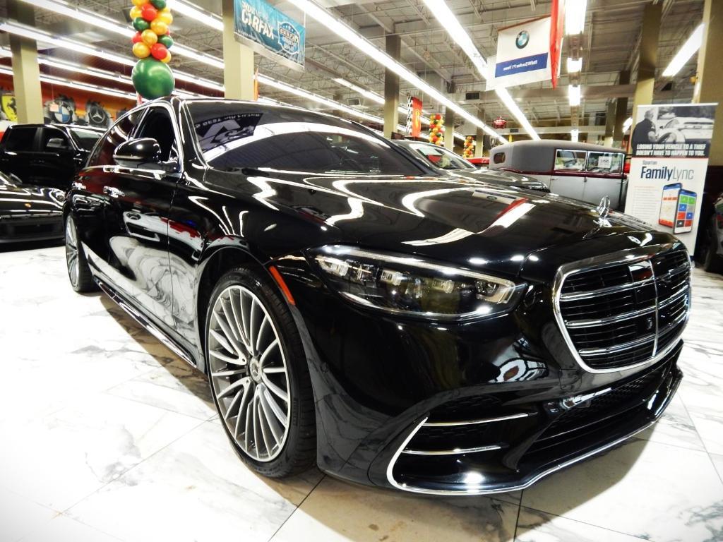 used 2022 Mercedes-Benz S-Class car, priced at $57,975
