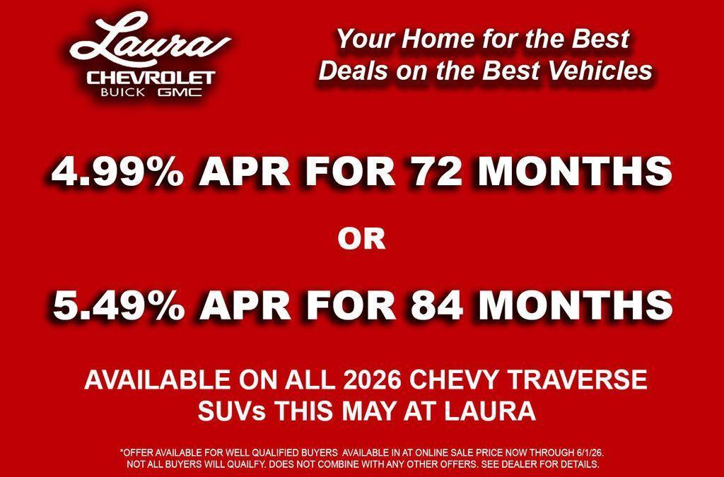 new 2026 Chevrolet Traverse car