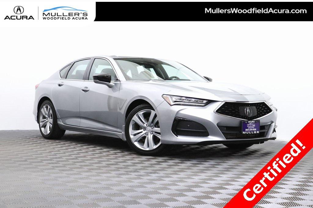 used 2021 Acura TLX car, priced at $24,750