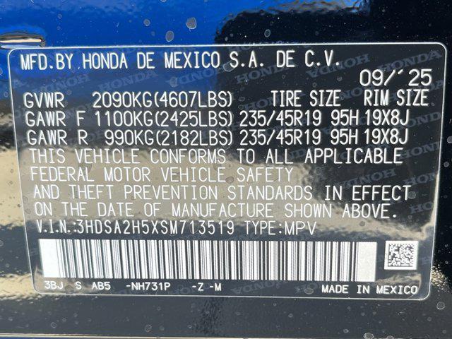 new 2025 Acura ADX car, priced at $41,350