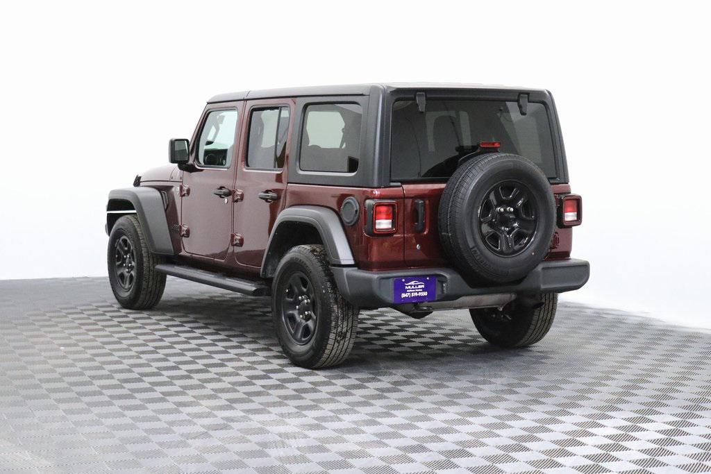 used 2021 Jeep Wrangler Unlimited car, priced at $23,950