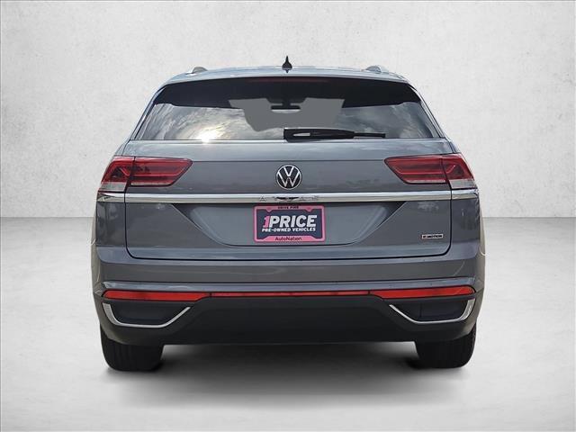 used 2021 Volkswagen Atlas Cross Sport car, priced at $18,021