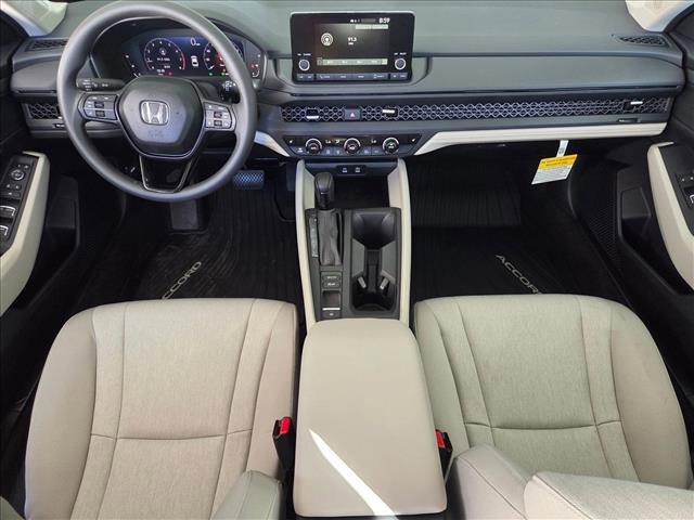 new 2025 Honda Accord car, priced at $31,041