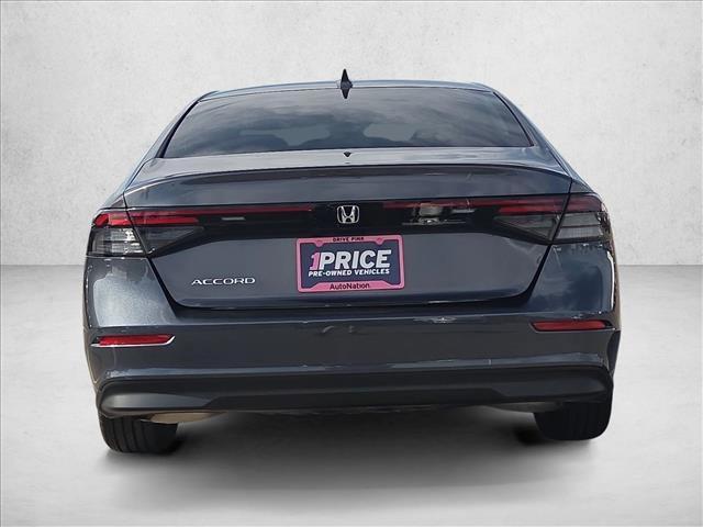used 2025 Honda Accord car, priced at $28,375