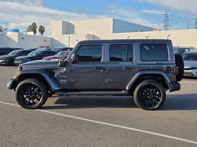 used 2021 Jeep Wrangler Unlimited 4xe car, priced at $26,998