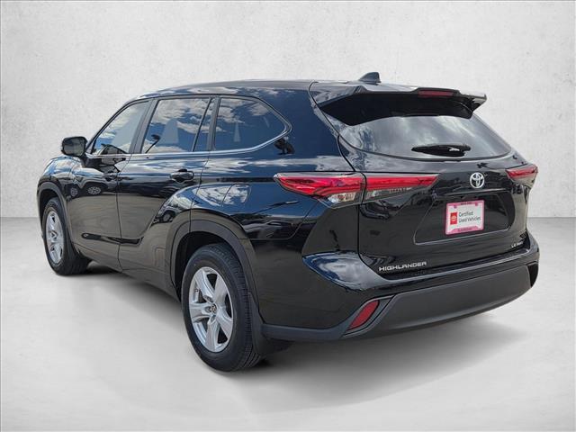 used 2023 Toyota Highlander car, priced at $32,852