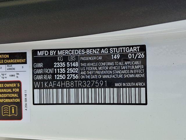 new 2026 Mercedes-Benz C-Class car, priced at $53,970