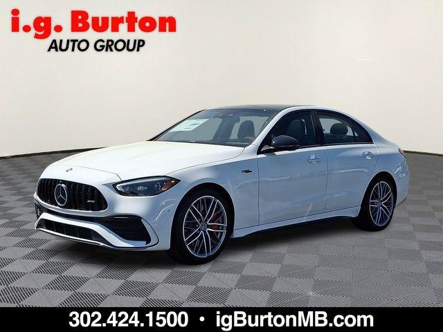 new 2026 Mercedes-Benz AMG C 43 car, priced at $78,485