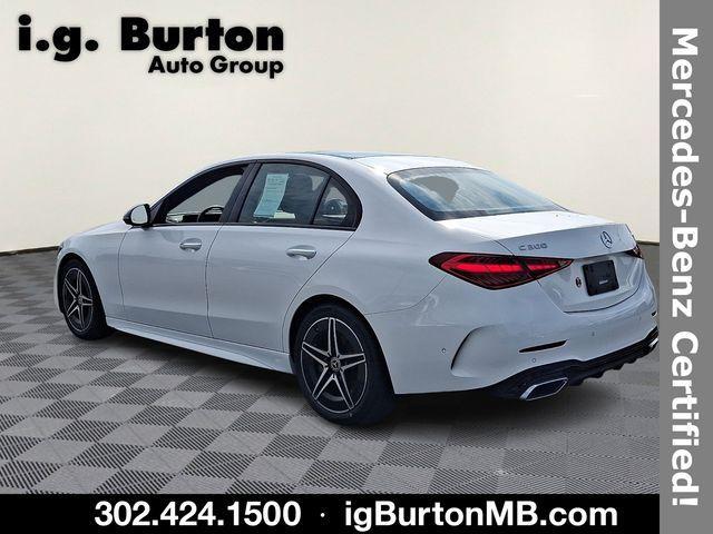 used 2023 Mercedes-Benz C-Class car, priced at $39,299