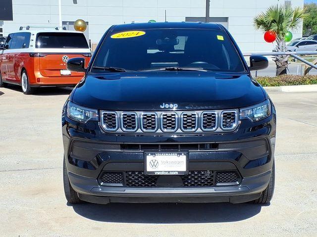 used 2024 Jeep Compass car, priced at $23,926